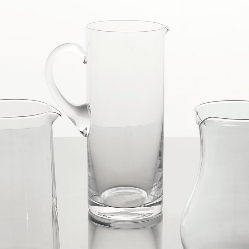 M85X18 Цилиндрический стеклянный графин Adriani e Rossi Прозрачный 