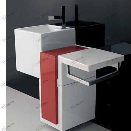 40184 Подвесная раковина настенная овальная Althea Ceramica  белая 