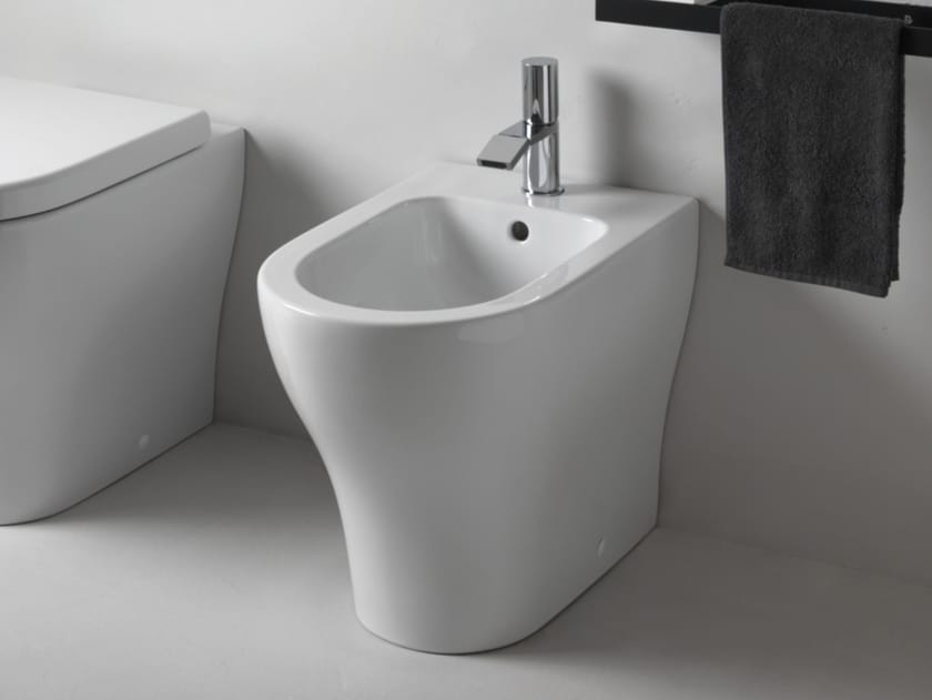 Керамическая настенная проволока для биде с переливом пола Ceramica Cielo ENJOY ARCH-00097590