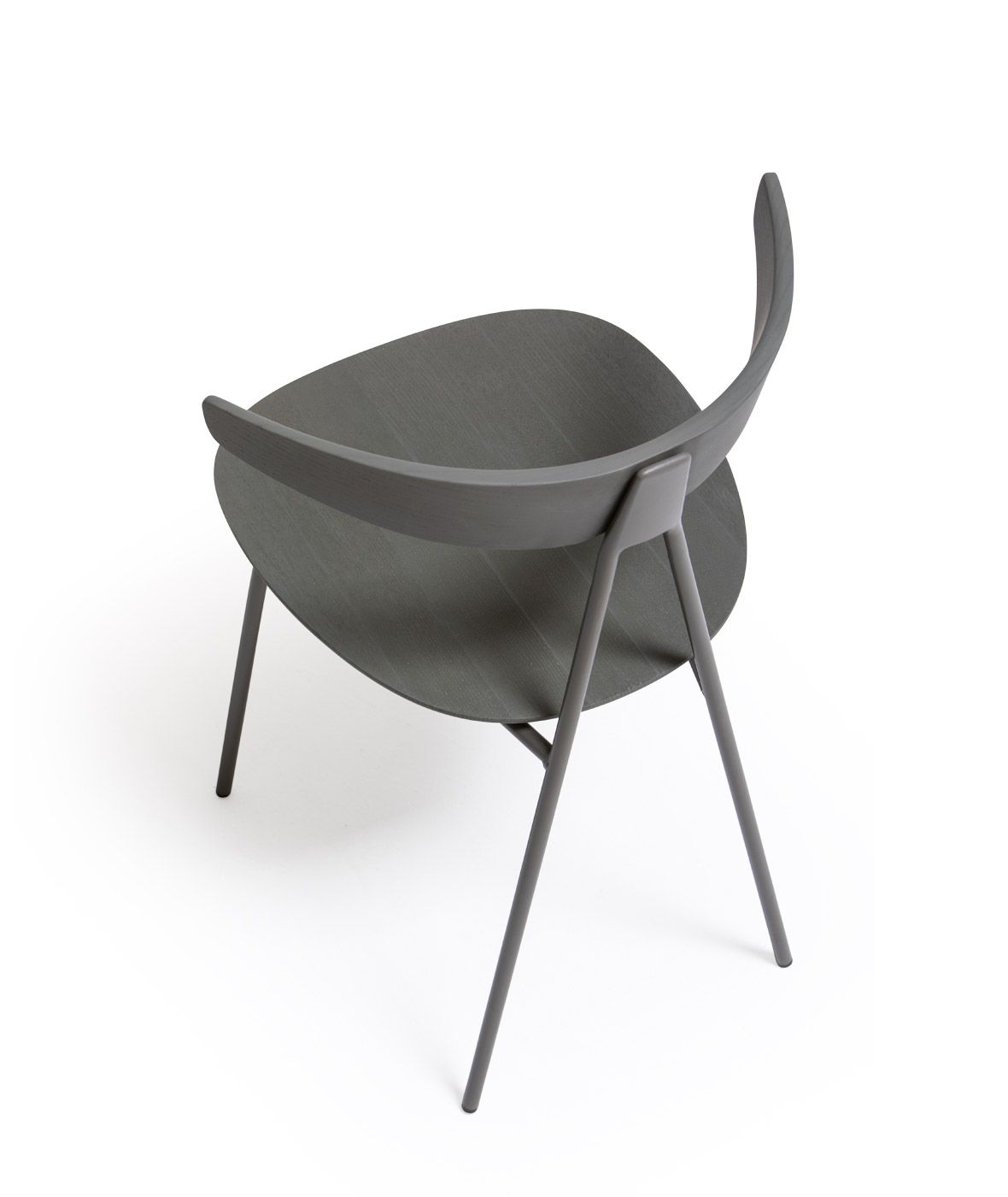 Деревянный стул со стальной рамой Vergés компас ARCH-00132522 - Вид №1