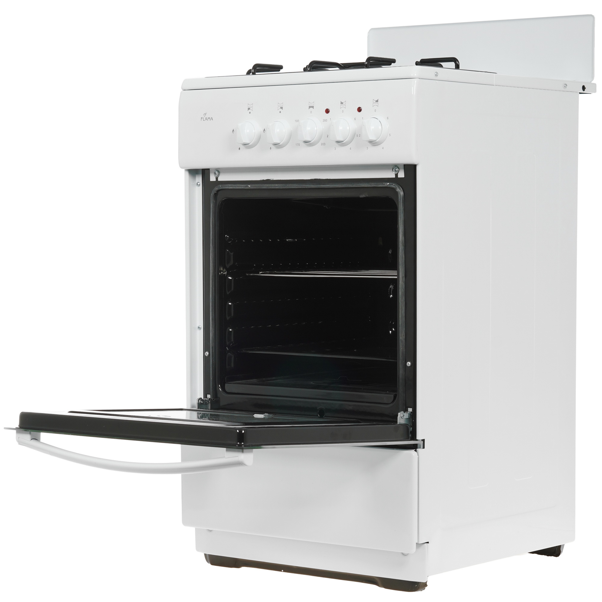 5320760 Комбинированная плита Flama RK 2201 W белый Flama group STDN-0059375 - Вид №4