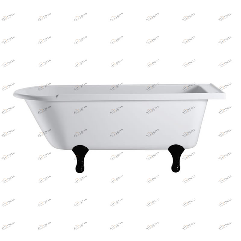 Ванна акриловая Hampton левосторонняя с ножками E10 BLA Hampton Burlington E13, E10 BLA