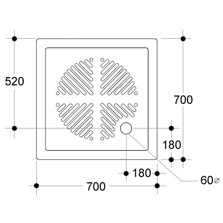 5008001 Piatto Collection душевой поддон AXA AXA ONE 42899 - Вид №1