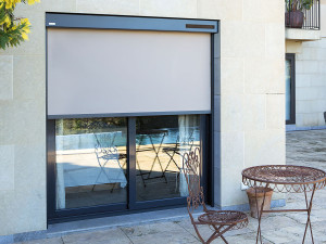 Тканевый моторизованный мусорный тент