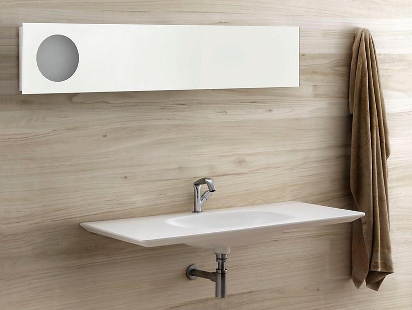 Nd120l Накладная раковина на столешницу  овальная Ceramica Flaminia Nuda - Вид №2