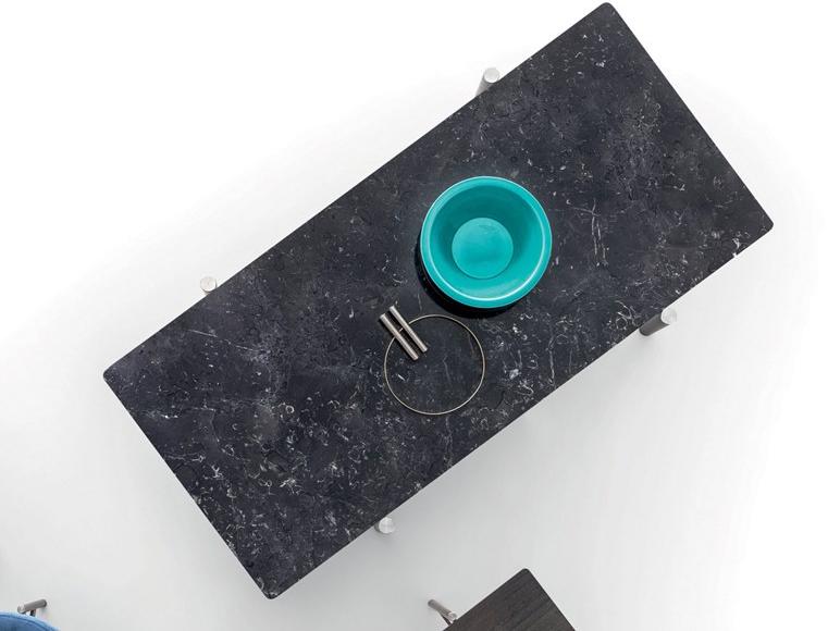 Ditre Italia Прямоугольный мраморный журнальный столик Erys sun-id-1354423 - Вид №3