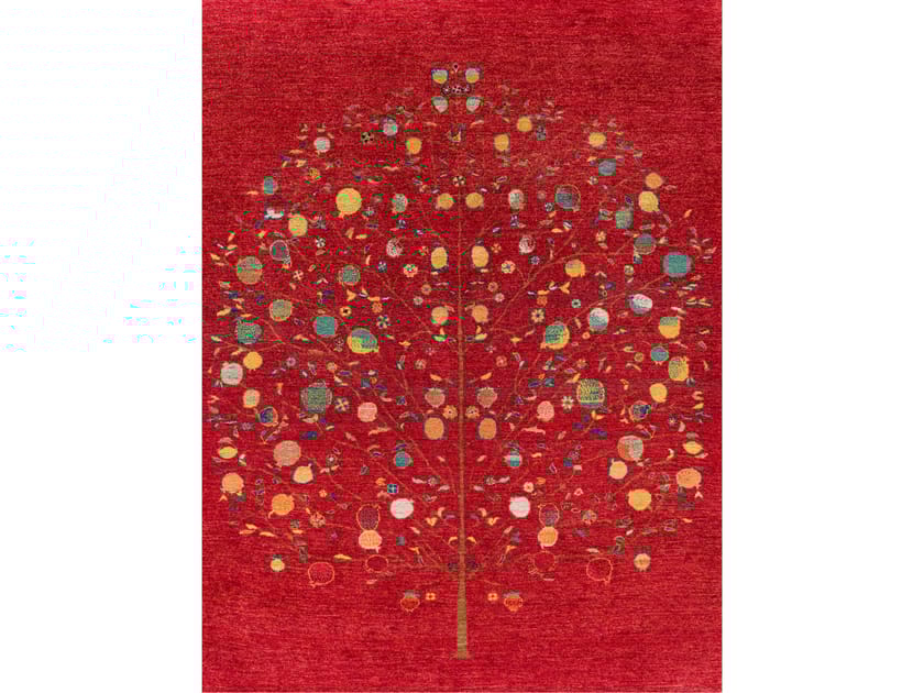 Прямоугольный шерстяной ковер на заказ Zollanvari Gabbehs Flora &amp ARCH-00132192