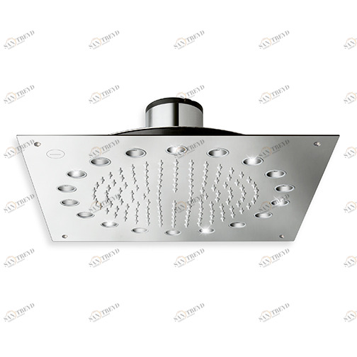 CRIPD368 Автономная душевая лейка DYNAMO RAINBOW 34 x 34 см, потолочная, с системой защиты от известкового налета и светодиодной подсветкой 7 цветов - без электропитания Cristina Rubinetterie 