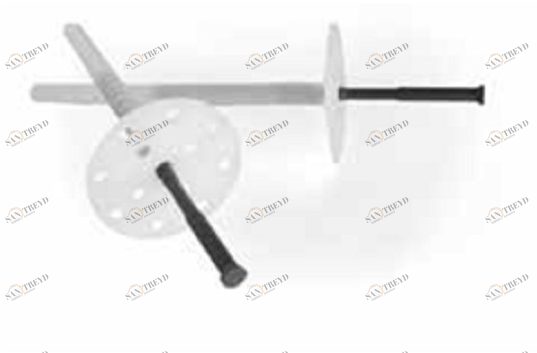 LINK industries Дюбель полипропиленовый - пластиковый гвоздь Reti in fibra di vetro e membrane link sun-id-1504471