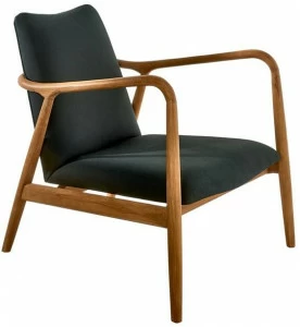 Pols Potten Кресло из ткани с подлокотниками с огнестойкой обивкой