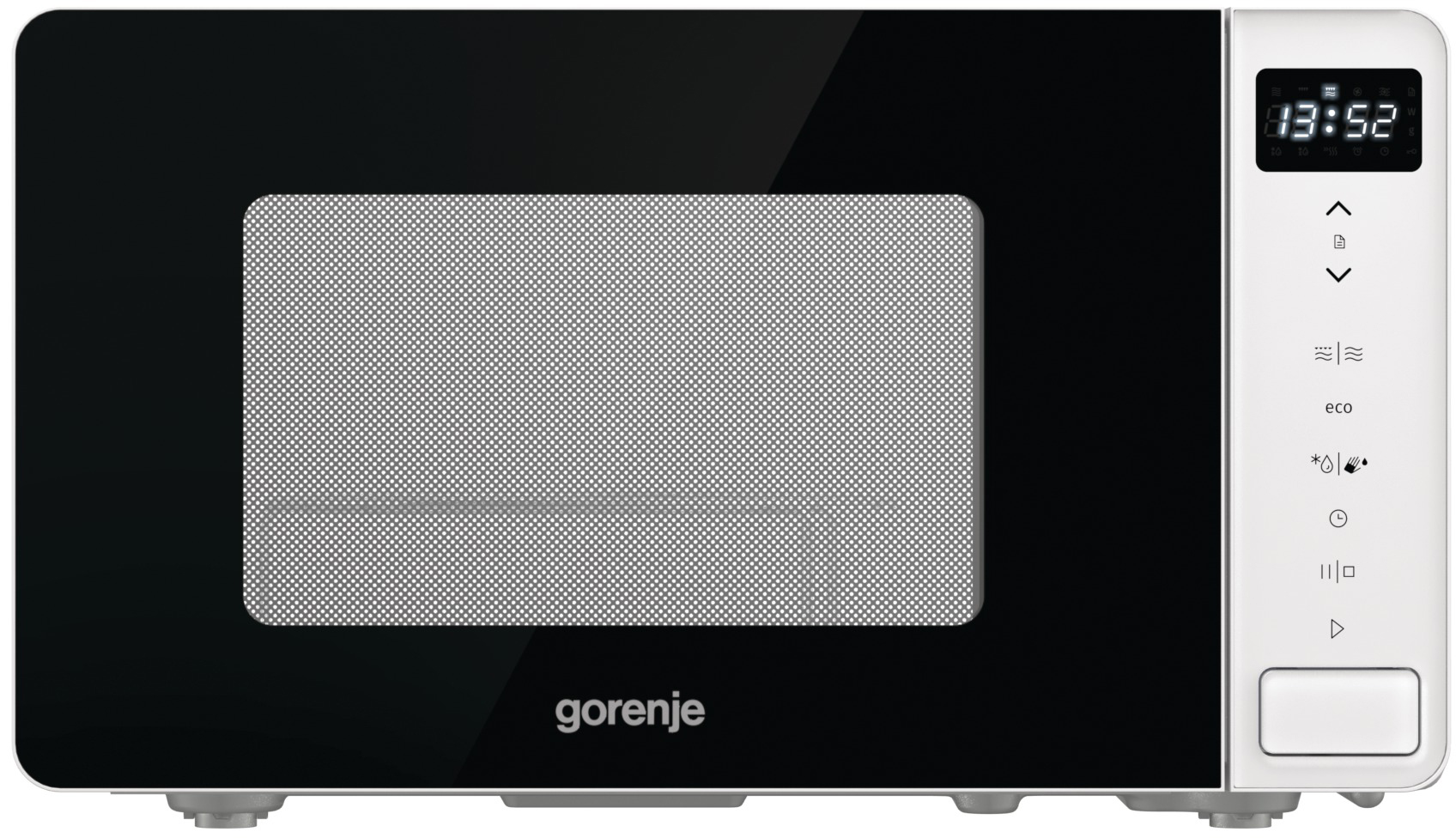 MO20S4W Свч печь / свч печь 20л. 800 вт, сенсорное управление, гриль (белый) Gorenje Santreyd 