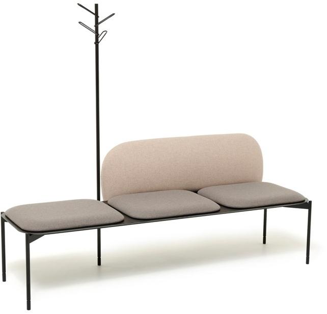 Diemme Модульная тканевая скамья со спинкой Snake sun-id-1406388 - Вид №7