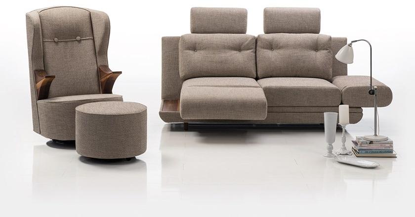 brühl Диван-трансформер из ткани Attitude sun-id-1513019 - Вид №18