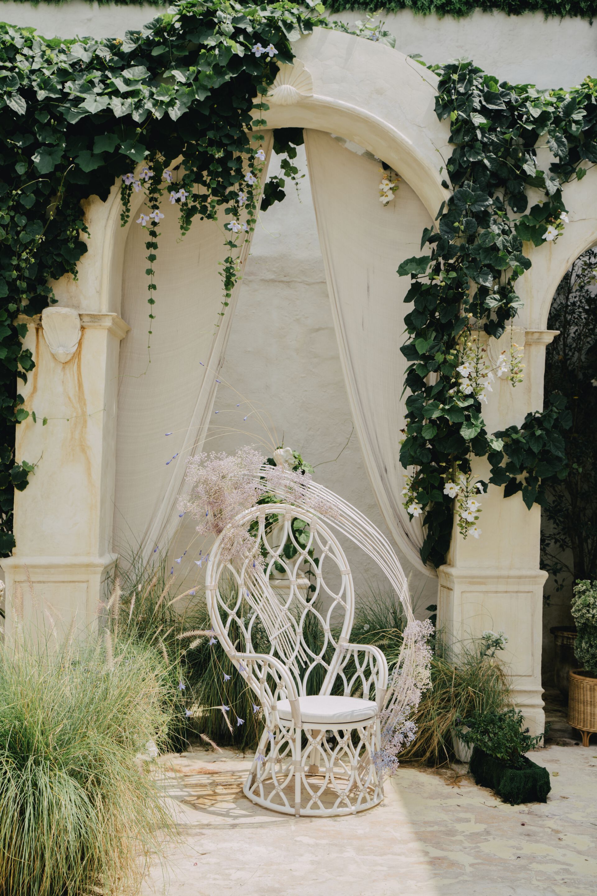 Садовое кресло из синтетического волокна с высокой спинкой cbdesign Agadir ARCH-00015956 - Вид №5