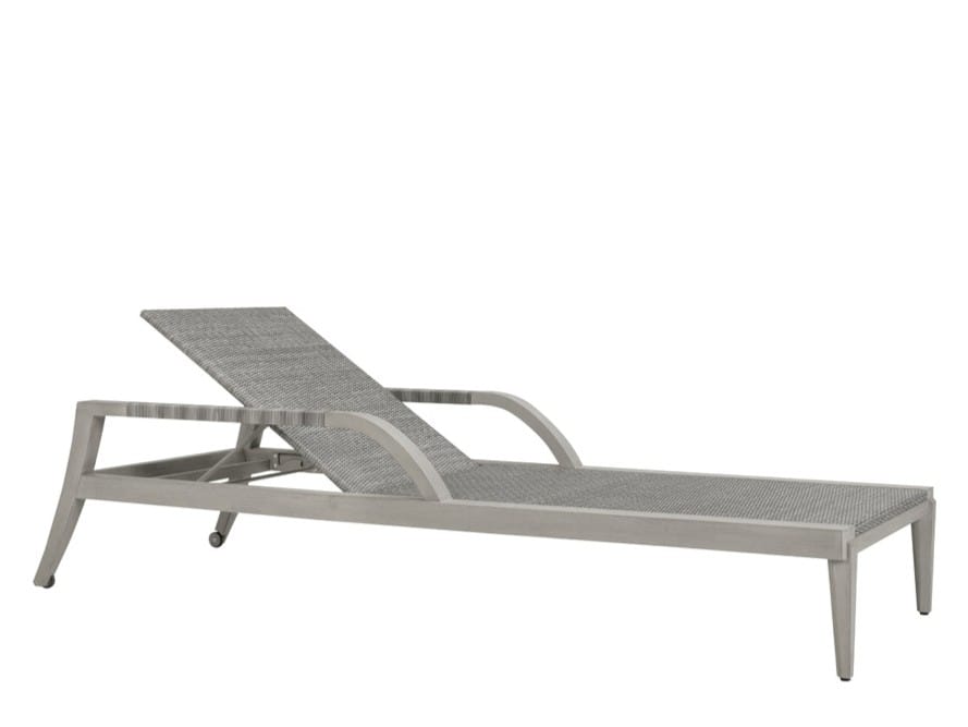 Садовая кровать из тикового дерева с подлокотниками JANUS et Cie Альпинарий ARCH-00107013