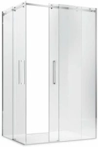 Gruppo Treesse Душевая кабина угловая хрустальная с раздвижной дверцей Sistema doccia