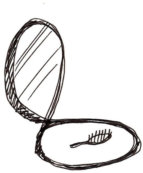 Porro Овальное зеркало в раме sun-id-1509445 - Вид №4