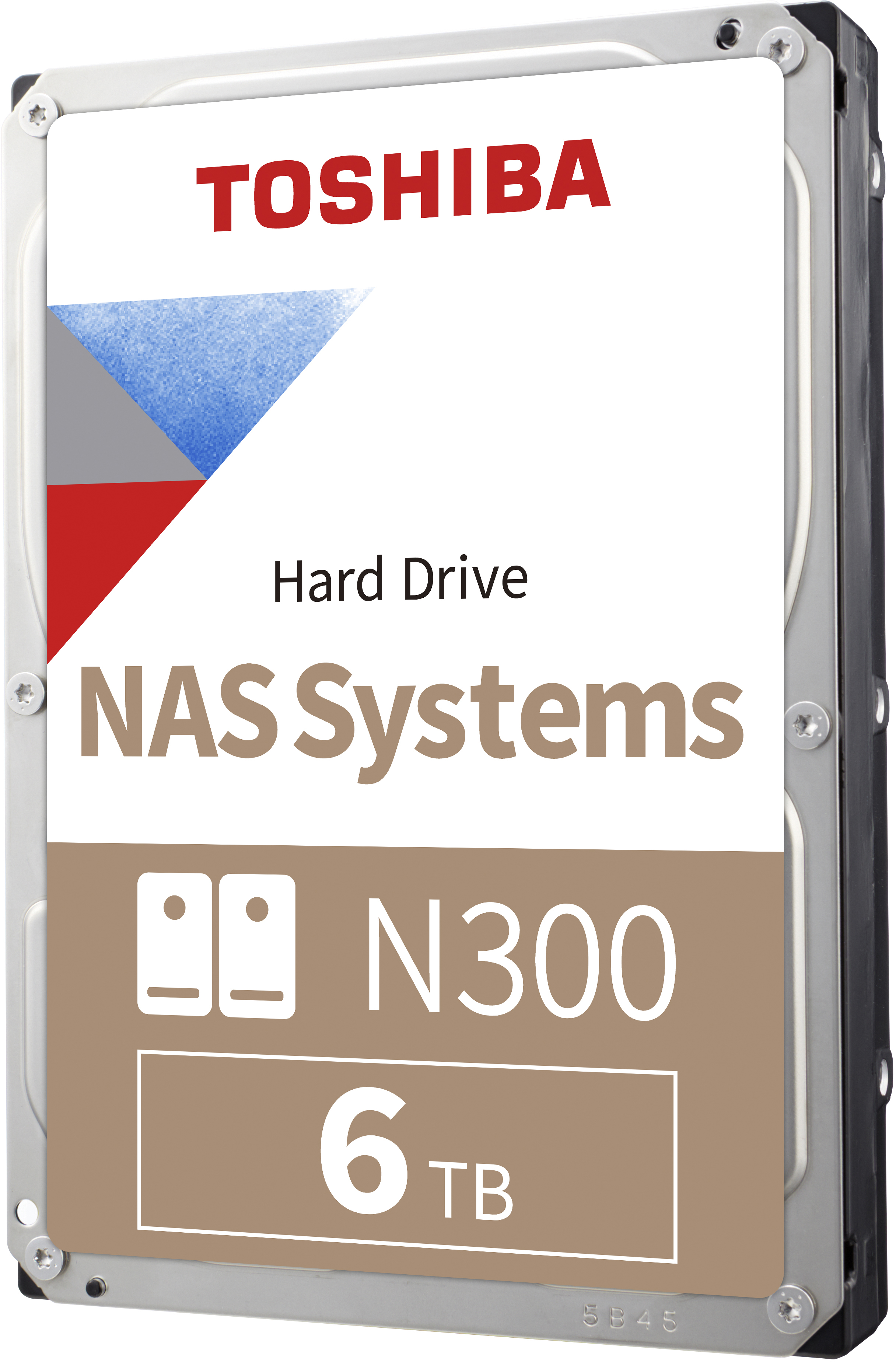 HDWN160UZSVA Hdd n300 sata3 6tb 3.5" 7200 128mb Toshiba Santreyd  - Вид №1