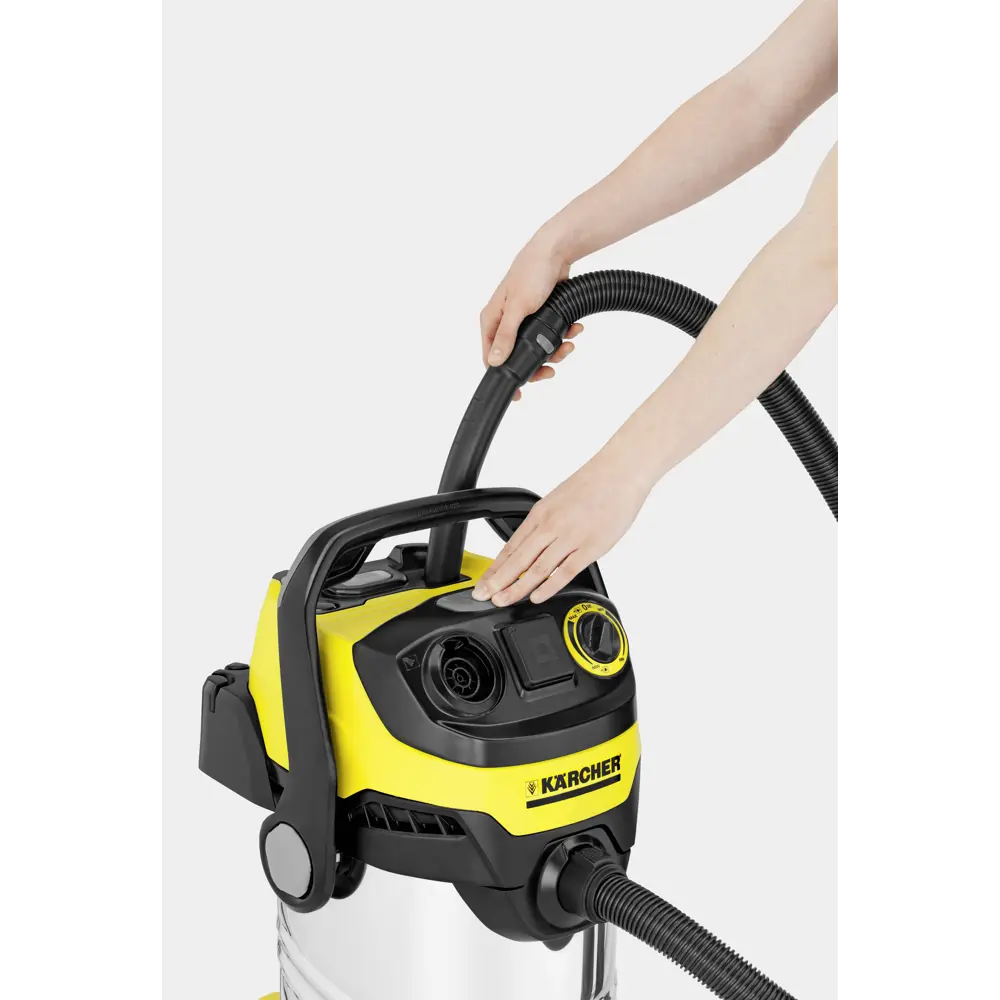 Пылесос строительный Karcher WD 6 P Premium, 1300 Вт, 30 л STLM-2108686 - Вид №6