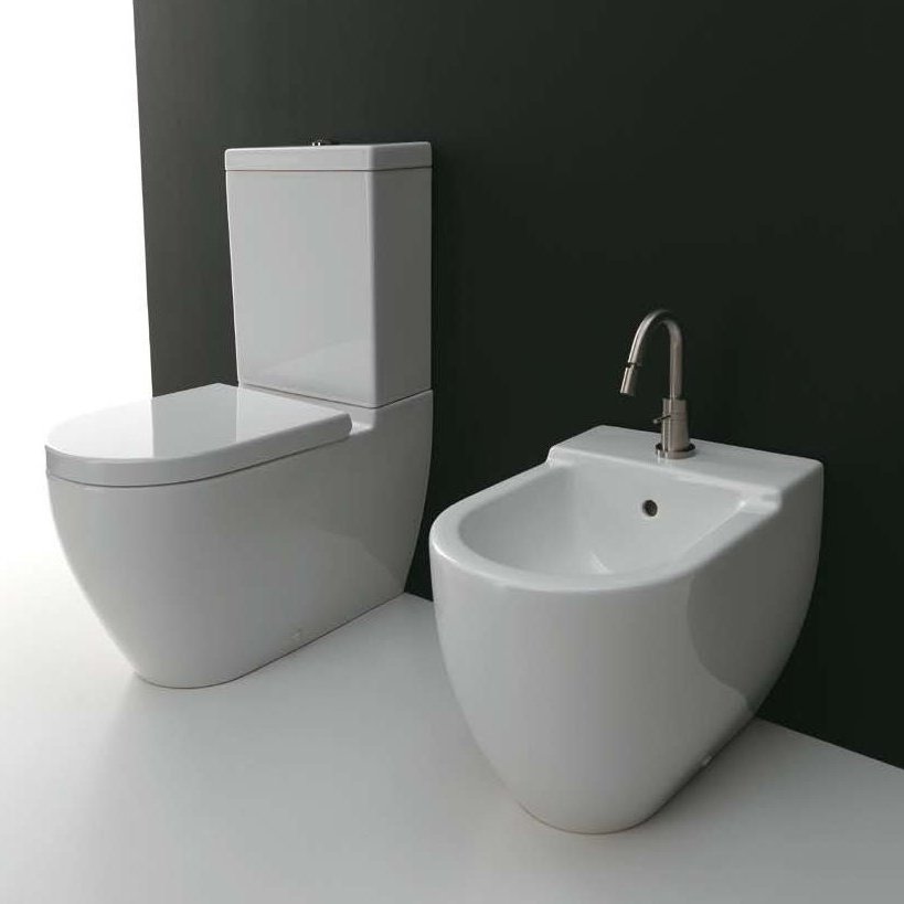 42000 Компакт унитаз с бачком Белый  Evolution Италия Santreyd - Вид №3