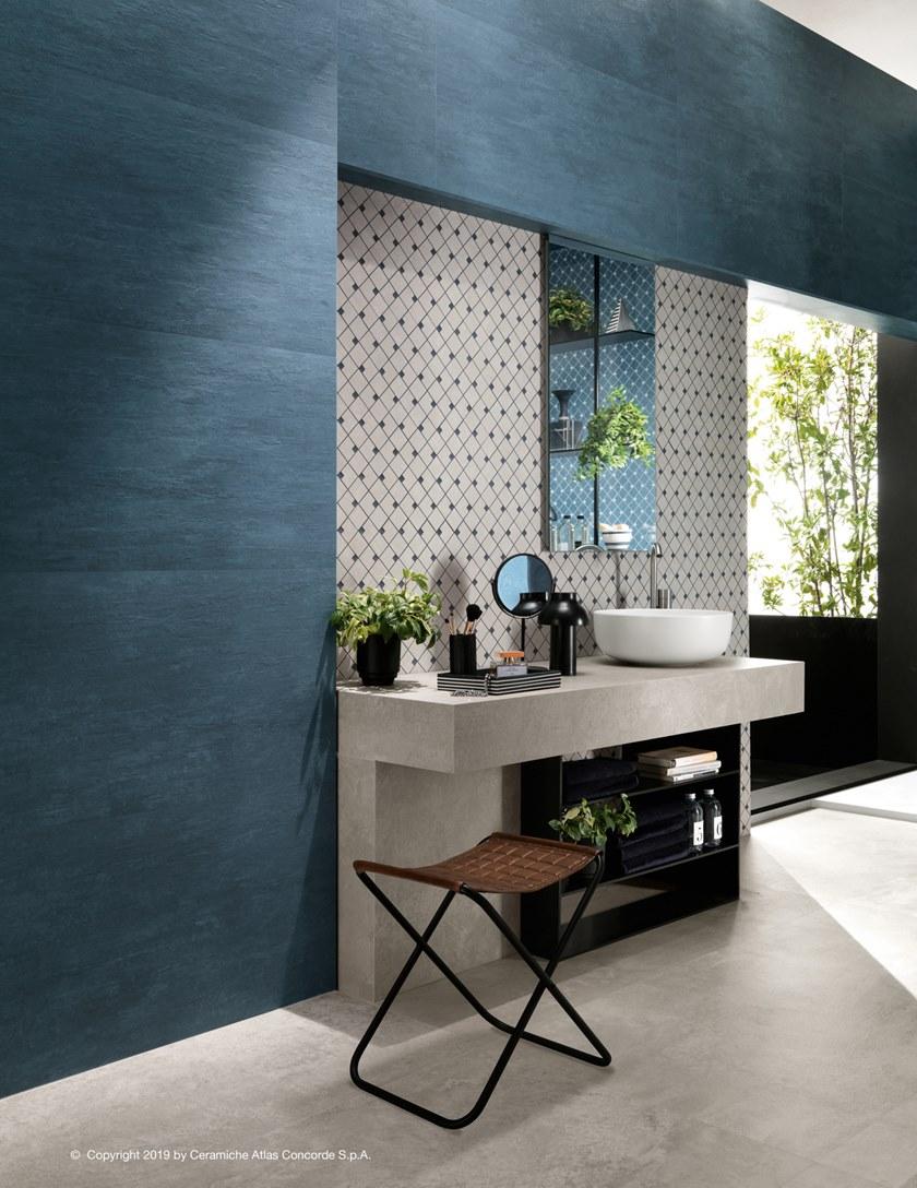 Atlas Concorde Белая плитка для стен с эффектом бетона Raw sun-id-1483334 - Вид №21