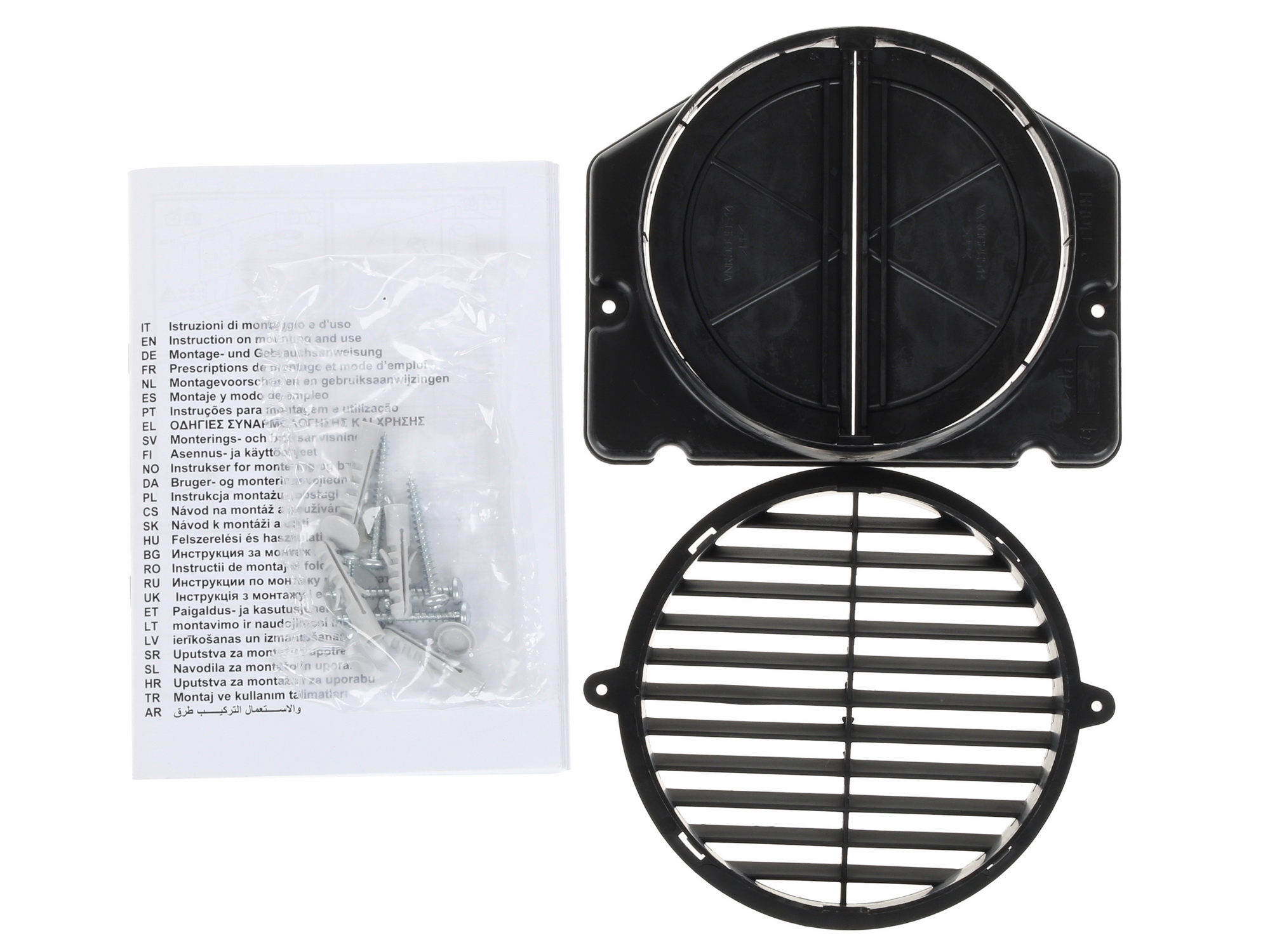 1106583 Вытяжка пристенная Jetair PIPE BL/A/43 черный STDN-0142219 - Вид №8