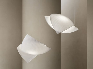 Японская бумага ручной работы светодиодный подвесной светильник