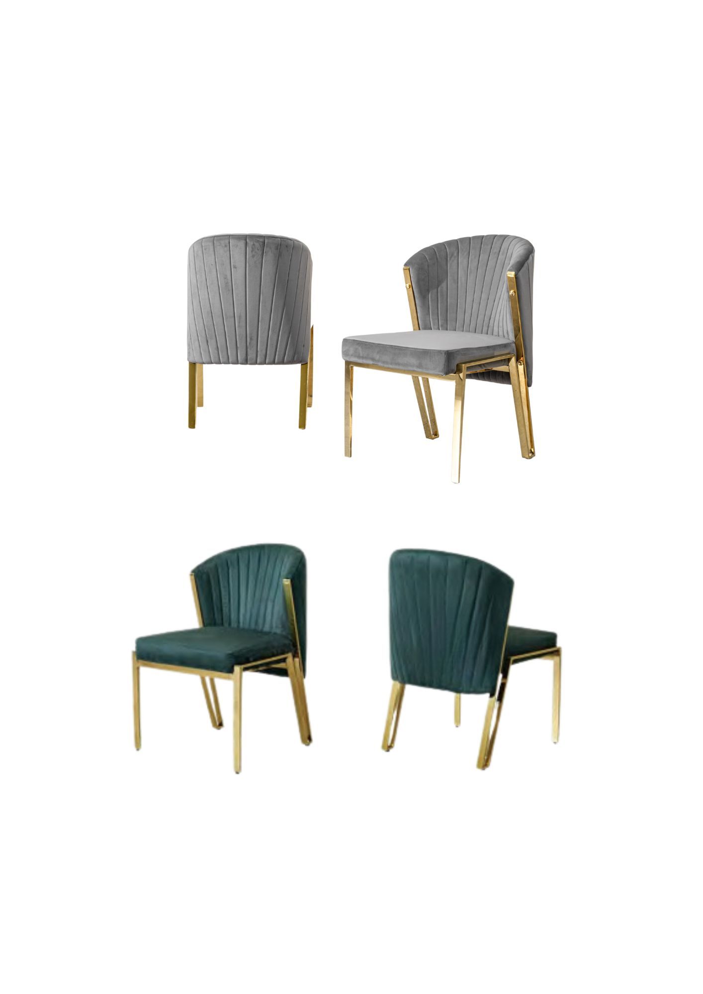 Бархатный мягкий стул K-Lighting ARCH-00140053 - Вид №2