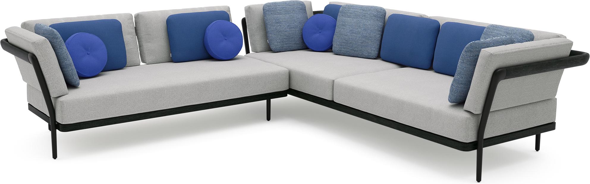 Concept 8 teak nero черный Manutti Flex MNST540 - Вид №1