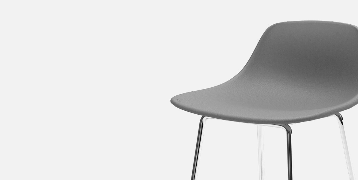 Высокий стул из полипропилена Infiniti Pure Loop Mini ARCH-00146600 - Вид №6