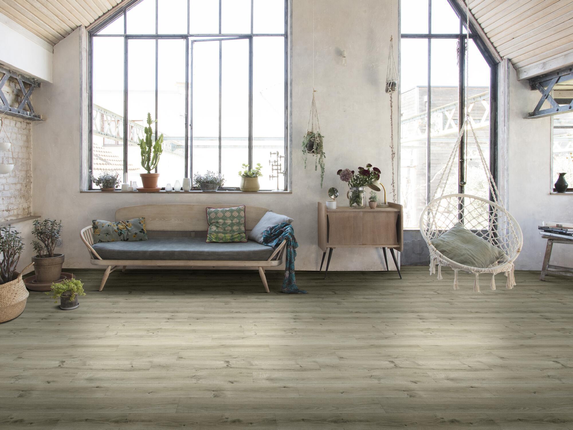 Нескользящий виниловый пол с эффектом дерева BEAUFLOR Polaris ARCH-00147085