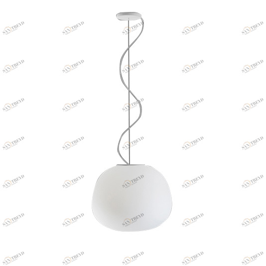 Светильник подвесной 32х38 см белый Lumi Mochi F07A0101 FABBIAN ДИЗАЙНЕРСКИЕ 00-3882232 Белый 