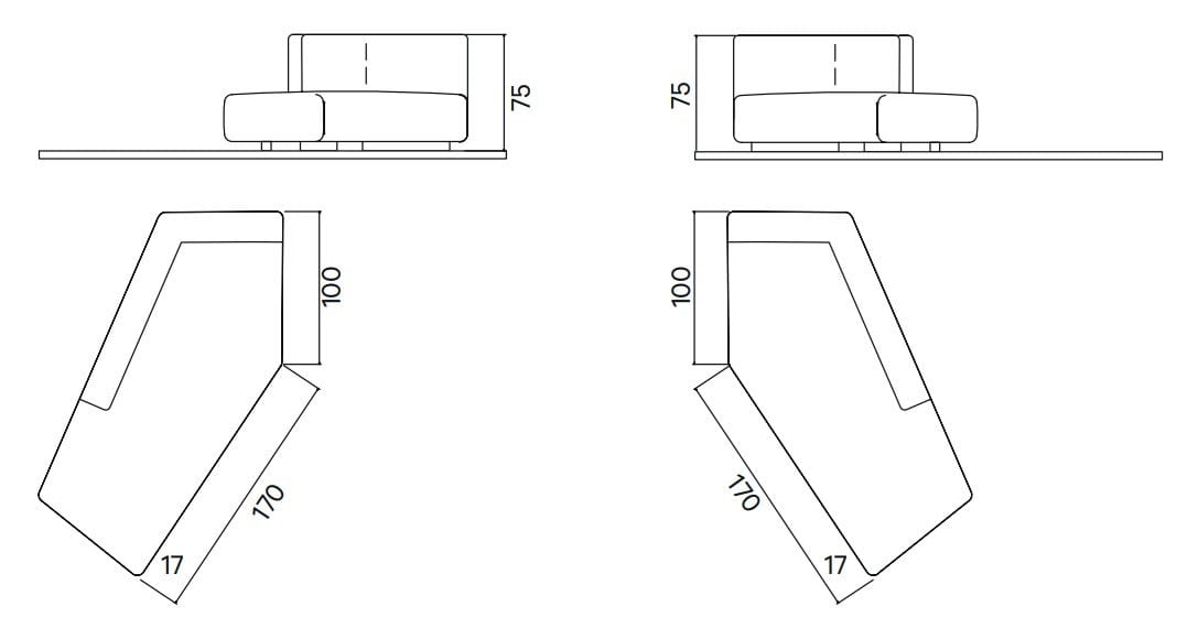 Ткань диван Henge DOWNTOWN ARCH-00025513 - Вид №7