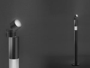 Artemide Светодиодный торшер прямого и отраженного света из алюминия Objective