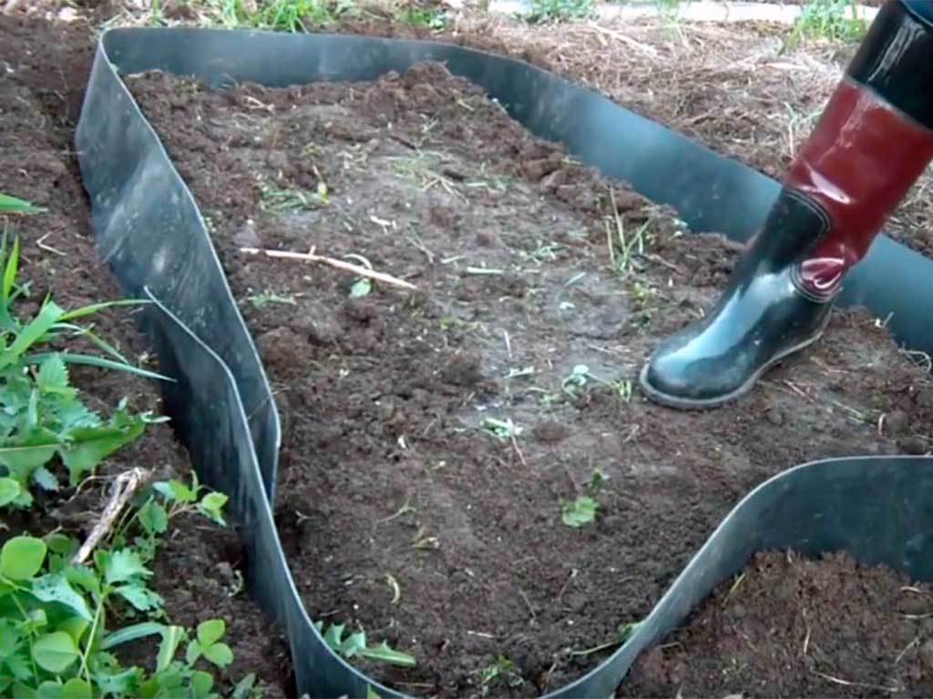 Лента бордюрная 900 мм x 10 м, 2 мм ГеоПластБорд GPBST-36 - Вид №6