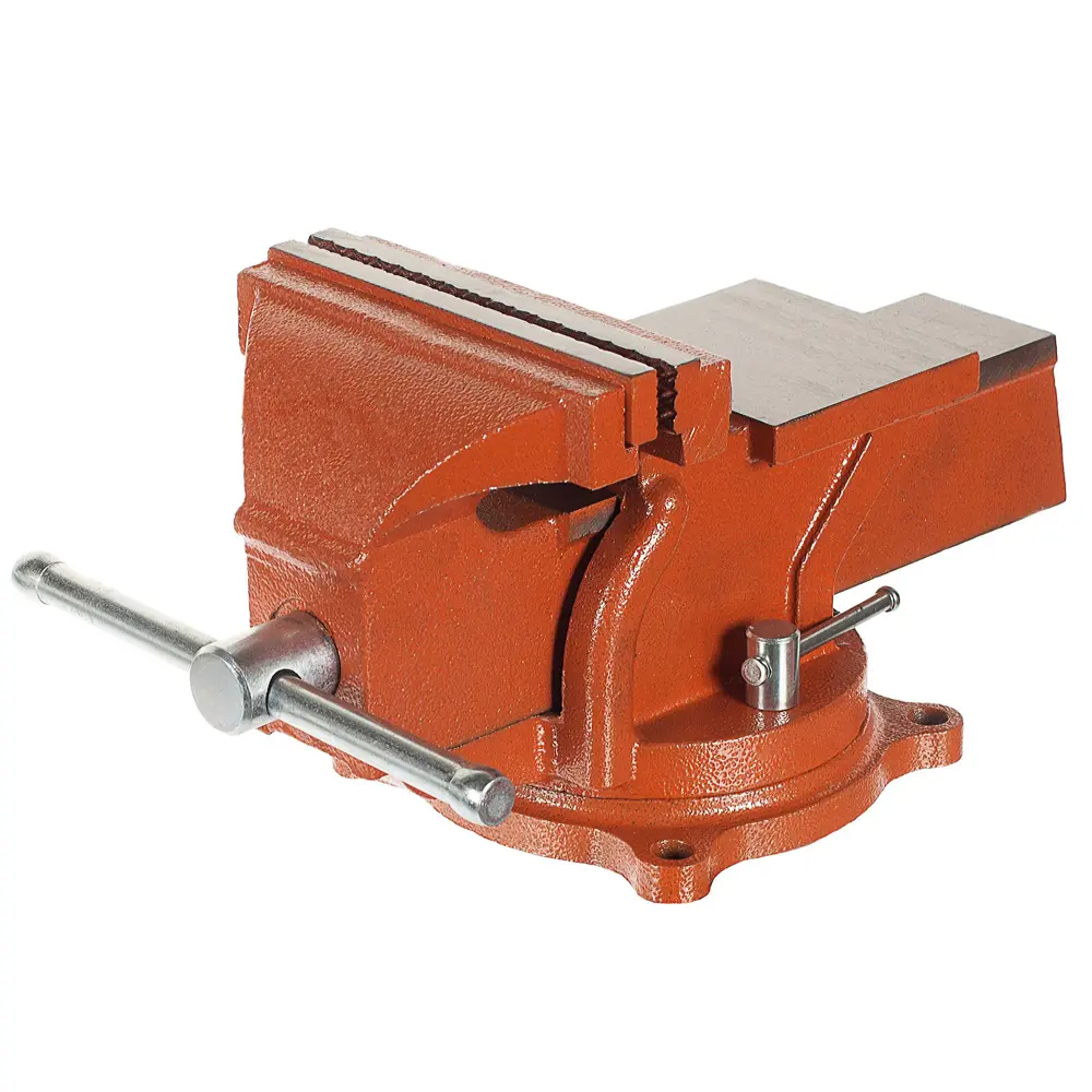 Тиски слесарные поворотные Sparta, с наковальней, 150 мм STLM-2203544