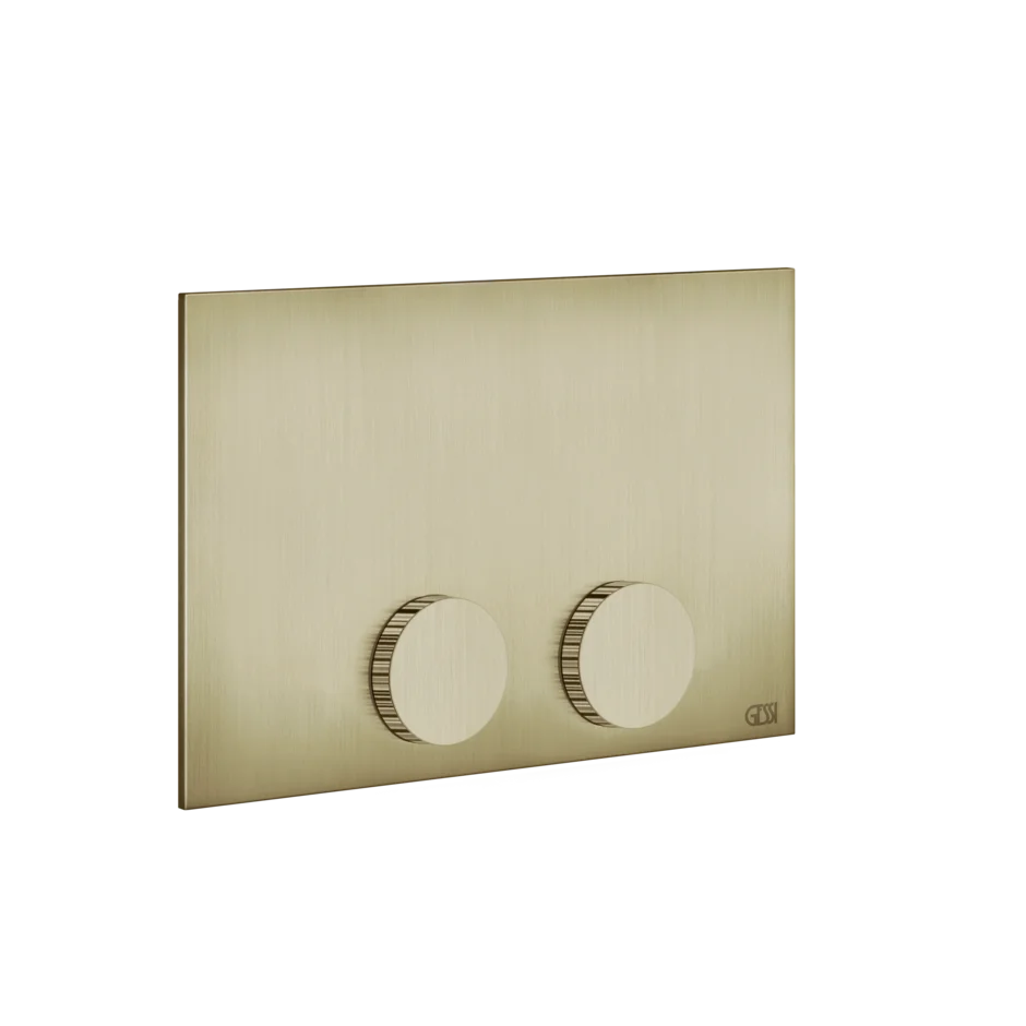 Запорная пластина 54641 727 Gessi Ingranaggio ЛАТУНЬ МАТОВАЯ PVD 54641727