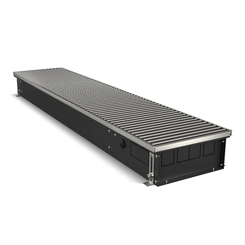 Внутрипольный конвектор Royal Thermo Atrium 1400x250x110 мм боковое подключение 1 теплообменник с решеткой 86581920 STLM-2152068 - Вид №1