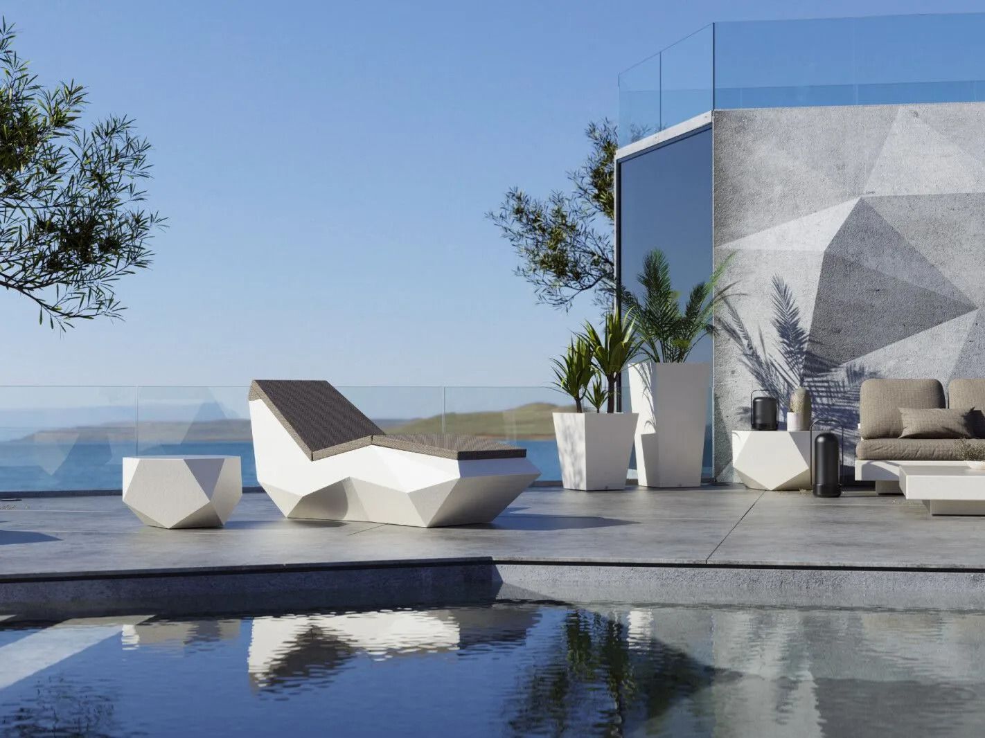 Садовая кровать из стекловолокна GANSK ARCH-00016809 - Вид №1