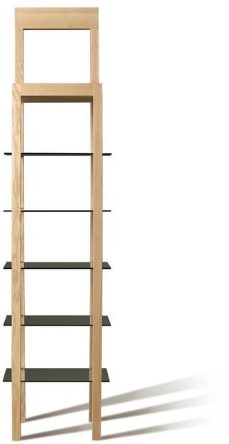 Morelato Открытый книжный шкаф из ясеня  Art. 6202/f  - Вид №1