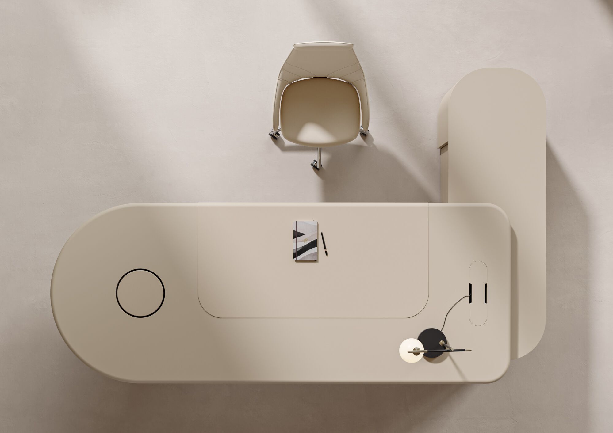 Стол со встроенным сервисным шкафом PROF Dea ARCH-00020853 - Вид №12