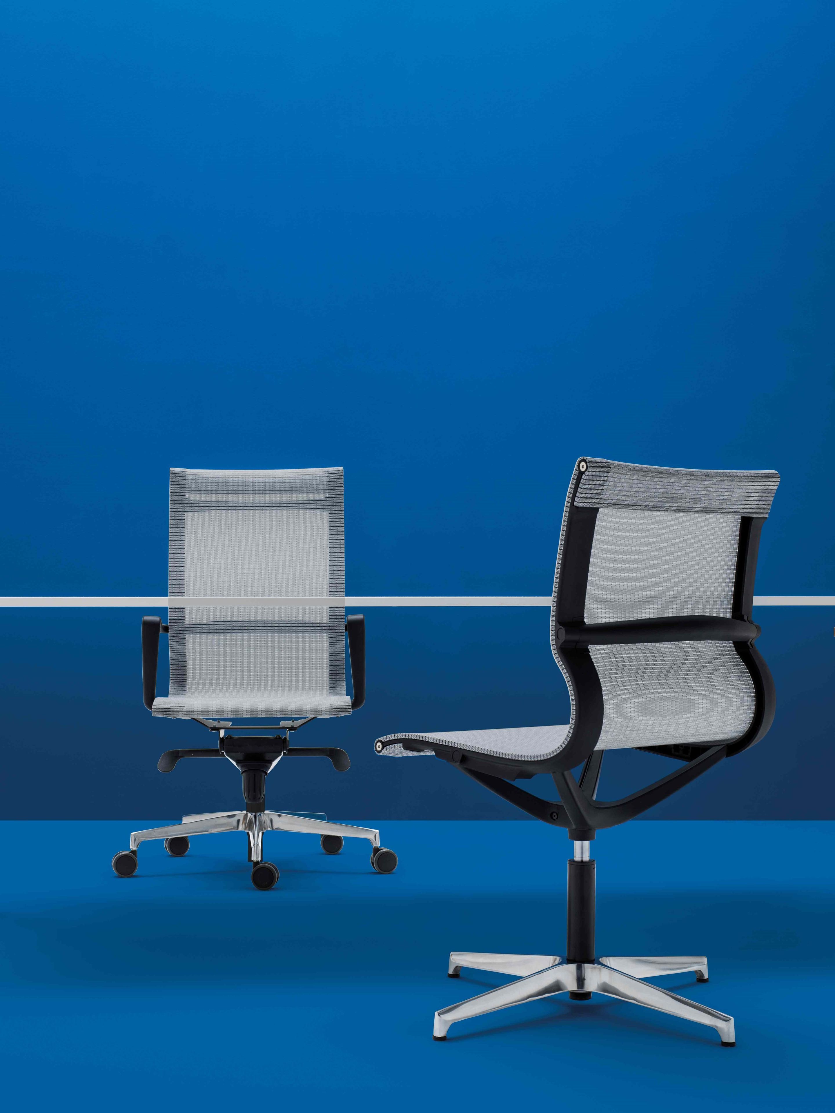 4-спицевая сетка регулируемая высота операционный офисный стул Bralco концентратор ARCH-00098673 - Вид №1