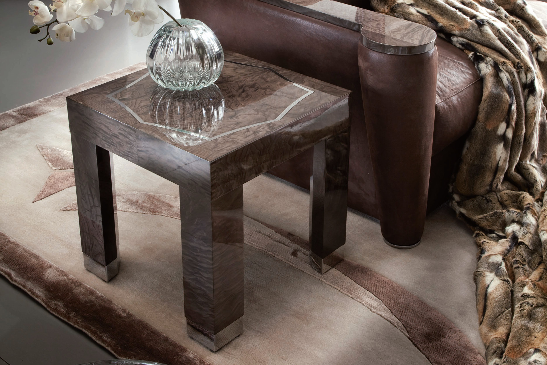 400/44 Absolute квадратный торцевой столик - giorgio collection  - Вид №2