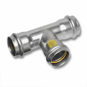 617130764276 SANHA 17130 пр.-фит. газ, нерж.сталь, тройник ВПр 76,1x42x76,1 мм