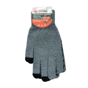 Перчатки нейлоновые утепленные Gl24038 размер L цвет серый