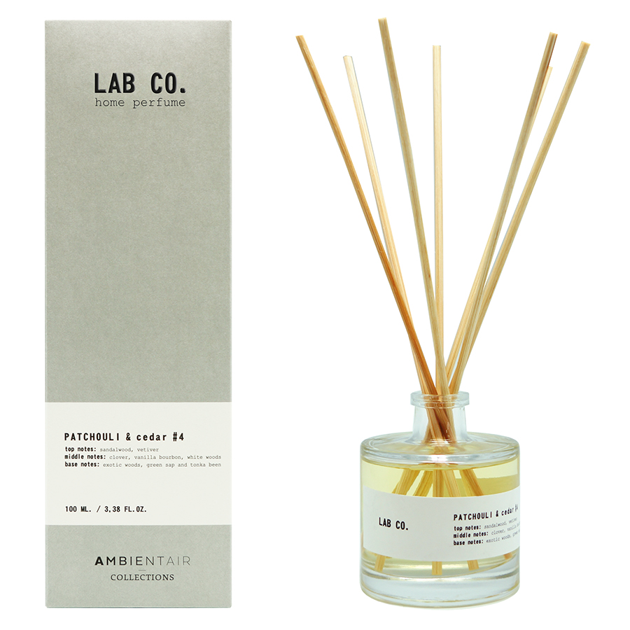 MK100WTLB Диффузор ароматический lab co, Пачули и кедр, 100 мл Ambientair  - Вид №4