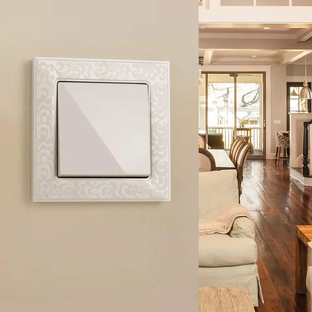 WERKEL Выключатель одноклавишный встраиваемый слоновая кость 85539940 Серия отсутствует STLM-1366792 - Вид №1