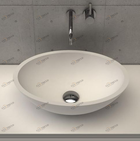 46671 Накладная раковина на столешницу  овальная Dimasi 