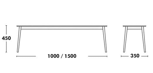 Деревянная мягкая скамейка ONDARRETA ARCH-00084440 - Вид №5