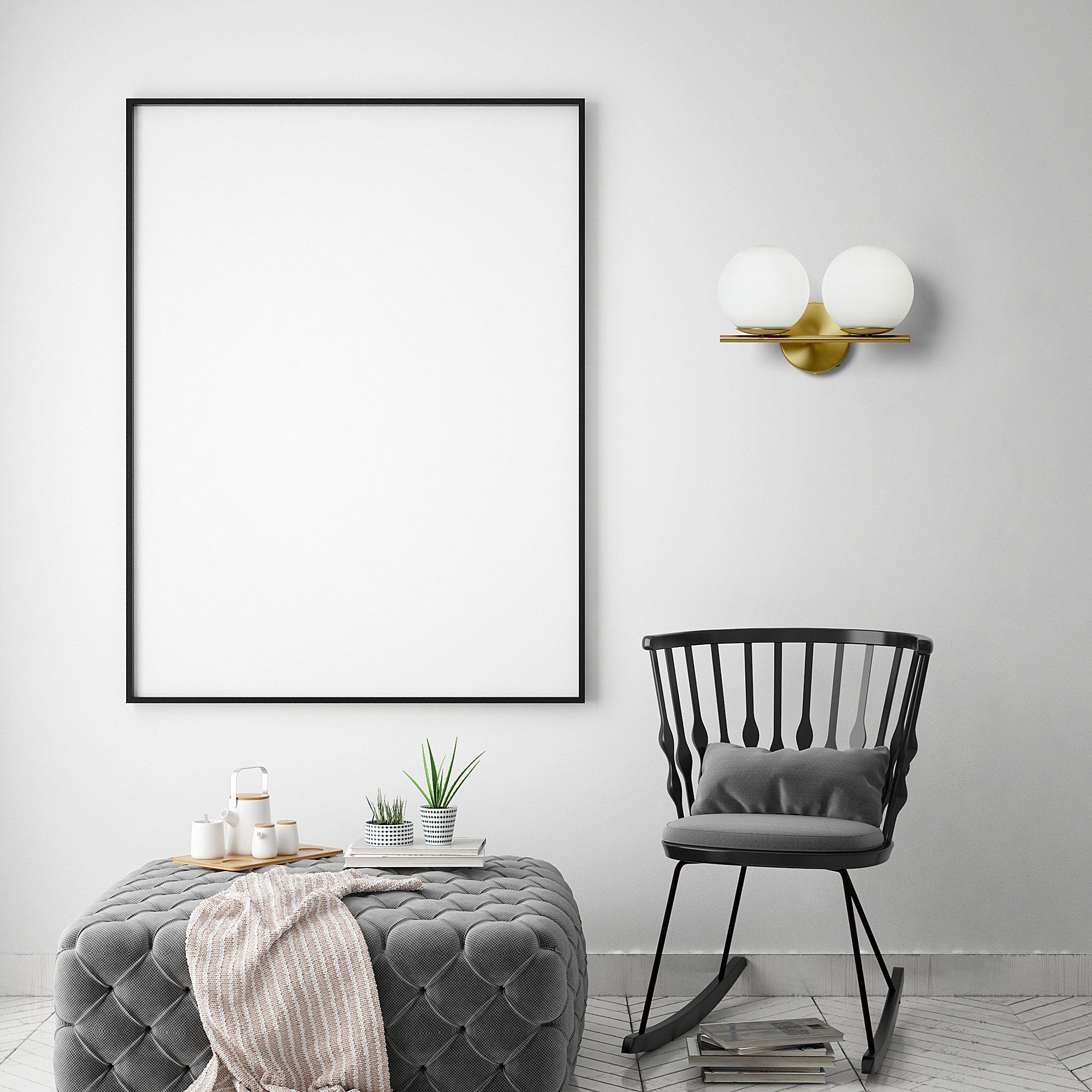 Опаловое стекло и металлическая аппликация Miloox Jugen ARCH-00110378 - Вид №1